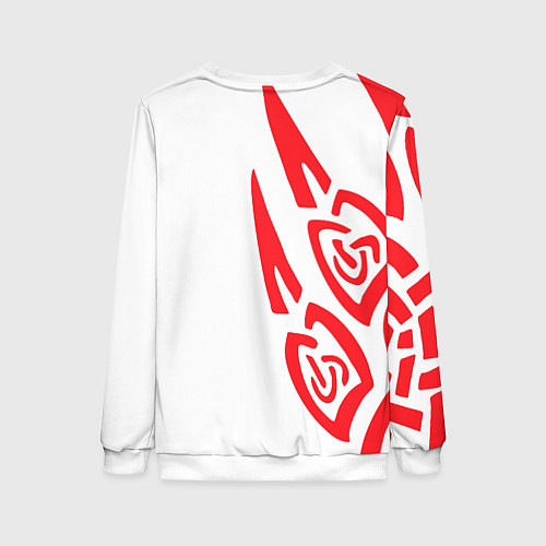 Женский свитшот Assassins Creed wild / 3D-Белый – фото 2