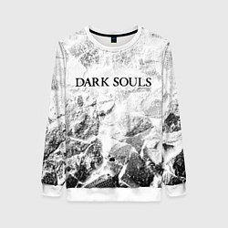 Женский свитшот Dark Souls white graphite
