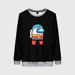 Женский свитшот Among us персонаж Hilda