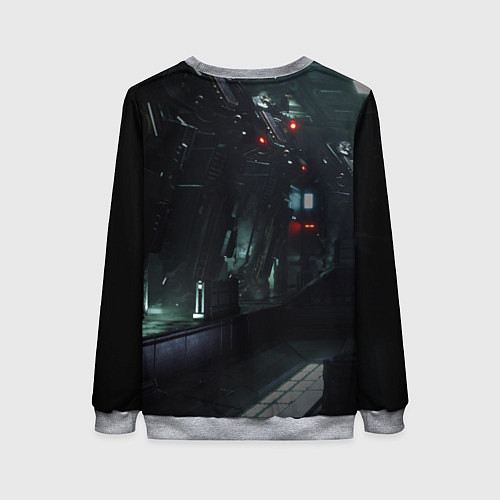 Женский свитшот Game - The First Descendant / 3D-Меланж – фото 2