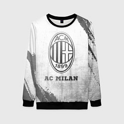 Женский свитшот AC Milan - white gradient