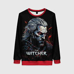 Женский свитшот The Witcher blood