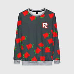 Женский свитшот Roblox rose