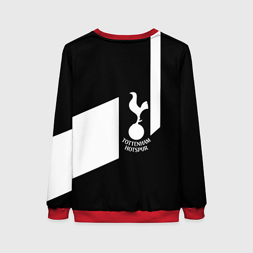 Женский свитшот Тоттенхэм геометрия / 3D-Красный – фото 2