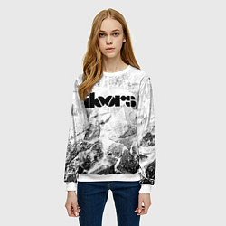 Свитшот женский The Doors white graphite, цвет: 3D-белый — фото 2
