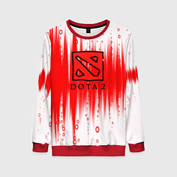 Женский свитшот Dota abstraction