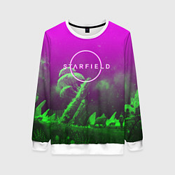 Женский свитшот Starfield space rpg