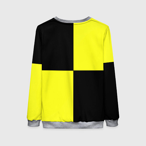 Женский свитшот Barcelona x Borussia / 3D-Меланж – фото 2