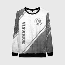 Женский свитшот Borussia - white gradient вертикально