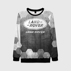 Свитшот женский Land Rover - grey gradient, цвет: 3D-черный