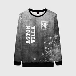 Женский свитшот Aston Villa - grey gradient вертикально