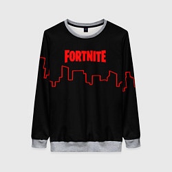 Свитшот женский Fortnite urban, цвет: 3D-меланж