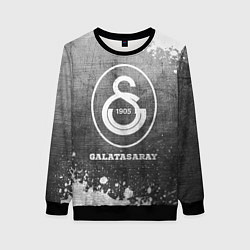 Свитшот женский Galatasaray - grey gradient, цвет: 3D-черный