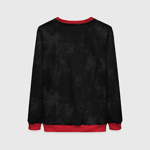 Женский свитшот Дракула верх костюма / 3D-Красный – фото 2