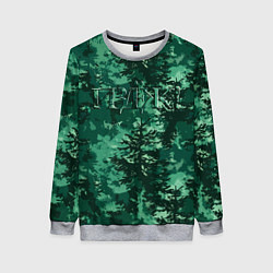 Женский свитшот Шифровка маскировка - мат