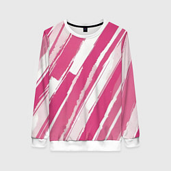 Женский свитшот Розовые полосы