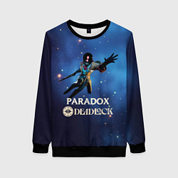 Свитшот женский Paradox Deadlock, цвет: 3D-черный