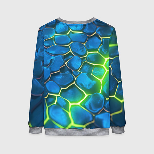 Женский свитшот Pocket Deadlock / 3D-Меланж – фото 2