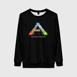 Женский свитшот Ark: Survival Evolved logo rpg