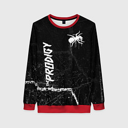 Свитшот женский The prodigy - паук, цвет: 3D-красный