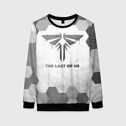 Женский свитшот The Last Of Us - white gradient