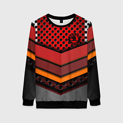 Женский свитшот Skoda metal steel