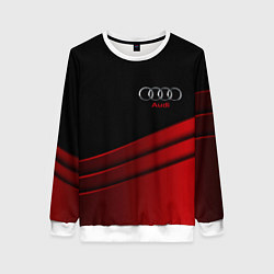 Женский свитшот AUDI carbon metal