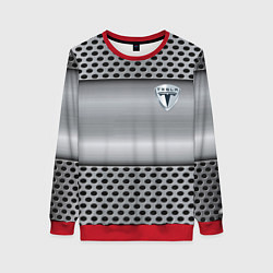 Женский свитшот Tesla металлическая сетка