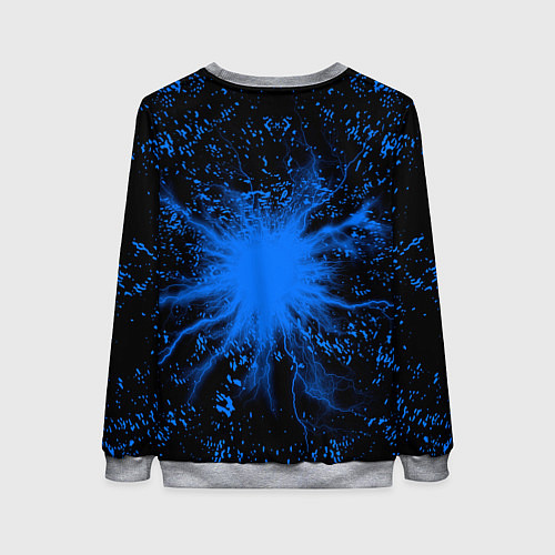 Женский свитшот Sonic молнии / 3D-Меланж – фото 2