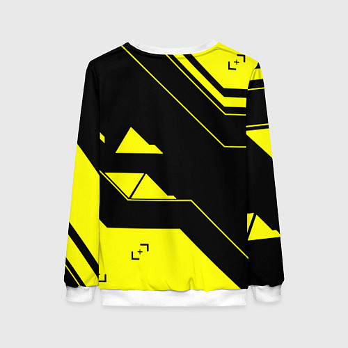 Женский свитшот Farcry geometry sport / 3D-Белый – фото 2