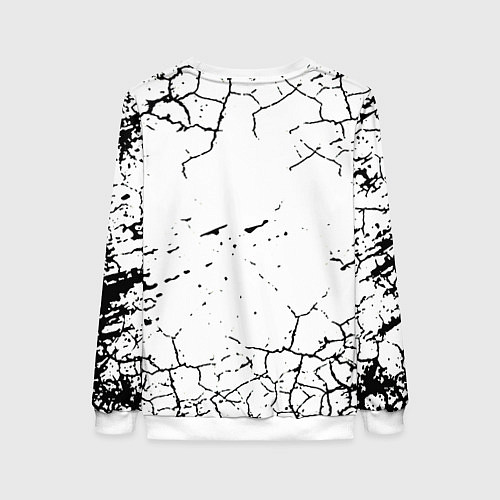 Женский свитшот Ведьмак трещины в земле / 3D-Белый – фото 2