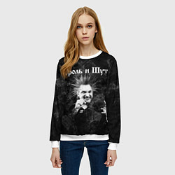 Свитшот женский Король и Шут Горшенев, цвет: 3D-белый — фото 2