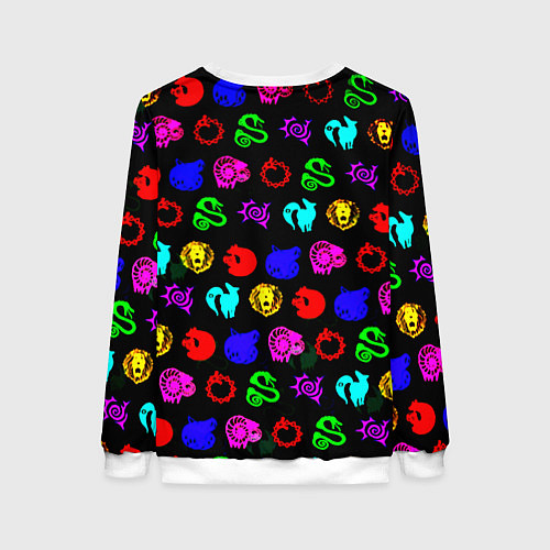 Женский свитшот Ведьмак x dota / 3D-Белый – фото 2