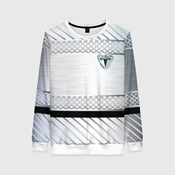 Женский свитшот Tesla metal auto