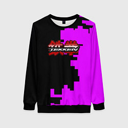 Женский свитшот Tekken pattern pink