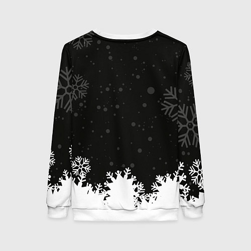 Женский свитшот Змея - 2025 / 3D-Белый – фото 2