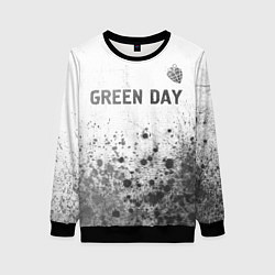 Женский свитшот Green Day - white gradient посередине