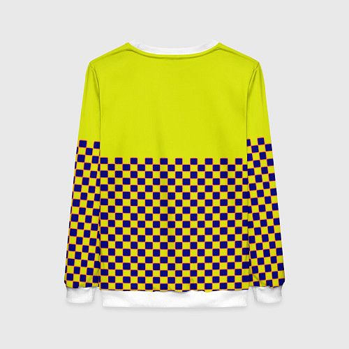 Женский свитшот Serious Sam pattern / 3D-Белый – фото 2