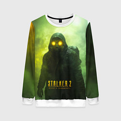 Женский свитшот Stalker 2 ядовитый дым