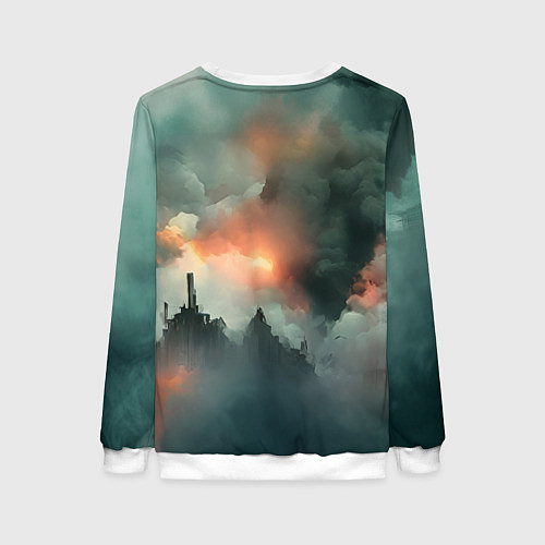 Женский свитшот Stalker 2 боец / 3D-Белый – фото 2