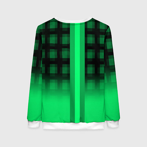 Женский свитшот Xbox game studio geometry / 3D-Белый – фото 2