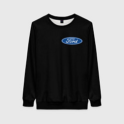 Свитшот женский FORD logo auto, цвет: 3D-черный