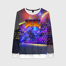 Женский свитшот Doom abstraction mars
