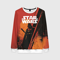 Свитшот женский Darth Vader - Star Wars, цвет: 3D-белый