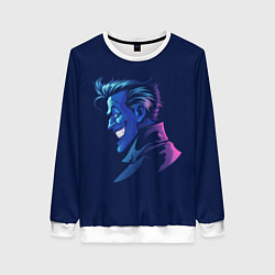 Свитшот женский Joker gradient, цвет: 3D-белый