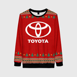 Женский свитшот Toyota new year