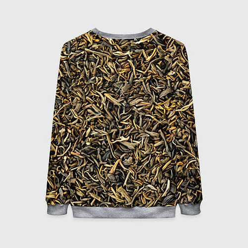 Женский свитшот Чай / 3D-Меланж – фото 2