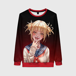 Свитшот женский Himiko Toga league of villains, цвет: 3D-красный