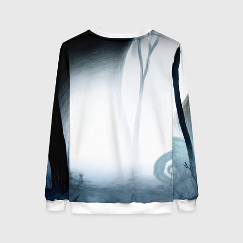 Женский свитшот Venom in the forest / 3D-Белый – фото 2