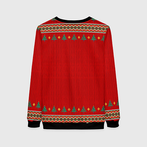 Женский свитшот Forza Horizon new year / 3D-Черный – фото 2